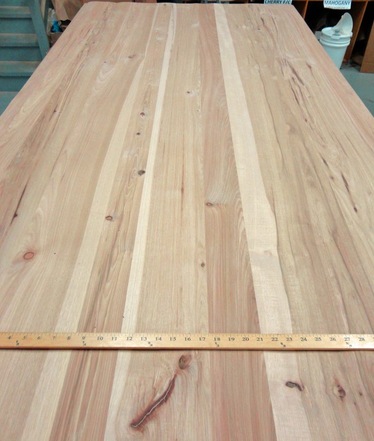 Hickory Rustic Plank Knotty Wood Veneer JSO Wood Products